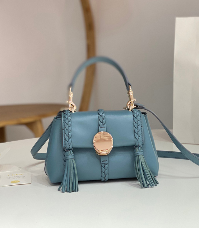 シーバイクロエ See By Chloe ショルダーバッグ マラ ブルー
