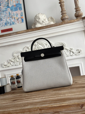 Hermès エルメス スーパーコピー エールバッグ ジップ 31 トートバッグ グレー（H078971）