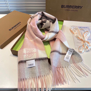 バーバリー スーパーコピー カシミアスカーフ ライトピンク（Burberry 031）