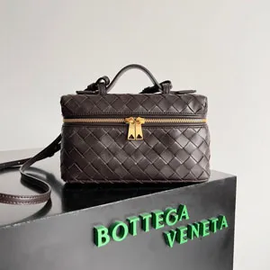 代金引換 BOTTEGA VENETA ボッテガ?ヴェネタ バン バン ウーブン コスメティックバッグ フォンダン（789109V3IV12132）