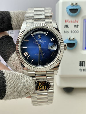 KF工場 ロレックス デイデイト 40 228239 cal.3255/cal.2836 ムーブメント 195g/215g 1:1精度