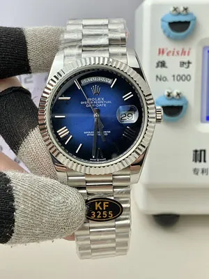KF工場 ロレックス デイデイト 40 228239 cal.3255/cal.2836 ムーブメント 195g/215g 1:1精度