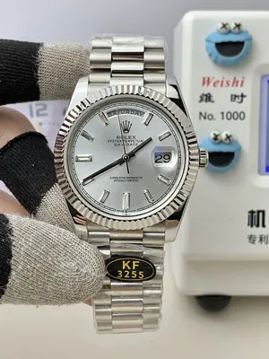 KF工場 ロレックス デイデイト 40 228239A cal.3255/cal.2836 ムーブメント 195g/215g 1:1精度