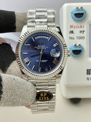 KF工場 ロレックス デイデイト 40 228239 ランダムシリアル ブライトブルー cal.3255/cal.2836 ムーブメント 195g/215g 1:1精度
