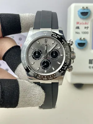 BT工場 ロレックス デイトナ 116519LN  8KWG スチール×ブラックダイヤル  Cal. 4130ムーブメント 1:1精度