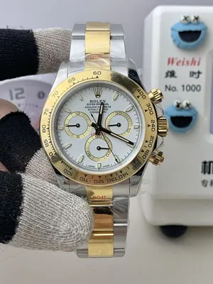QF工場 ロレックス コスモグラフ デイトナ 126503 ステンレス?イエローゴールド コンビ 904L Cal. 4131ムーブメント 1:1精度