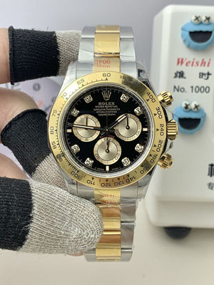 QF工場 ロレックス コスモグラフ デイトナ 126503G ステンレス?イエローゴールド コンビ 904L Cal. 4131ムーブメント 1:1精度