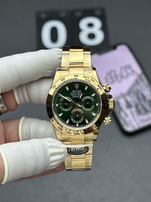 BT工場 ロレックス デイトナ 116508 グリーン ランダムシリアル 904L Cal. 4131ムーブメント 1:1精度