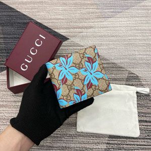 GUCCI グッチ GGプリント コインウォレット ベージュとブルー 841150