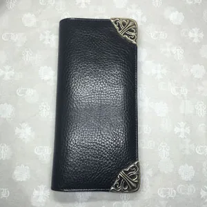 クロムハーツ 財布 ロング シングルフォールド チップス 3ビル ウィズ グロメット CHQ007#  CH009