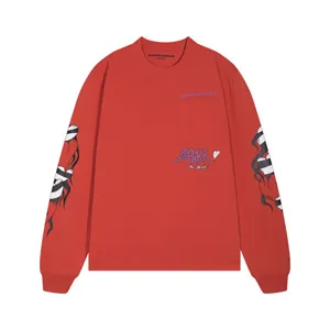 ?Chrome hearts x Matty Boy 23SS L/S Tee クロムハーツ x マッティボーイ ロンＴ レッド （Chrome hearts 120）