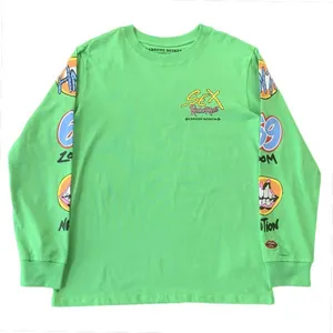 Chrome Hears Sex Print Long Tee クロムハーツ セックス ロング Tシャツ シアン（Chrome Hears 171）