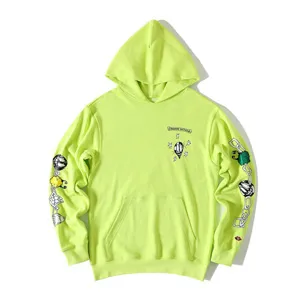 Chrome Hearts x Matty Boy Chain Game Hoodie Neon Yellow クロムハーツ x マッティボーイ パーカー ネオンイエロー（Chrome Hearts 86）