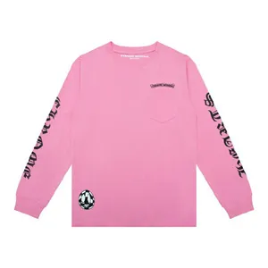 Chrome Hearts Matty Boy Vanity Affair L/S Tee クロムハーツ マッティー ボーイ バニティ アフェア L/S Tシャツ ピンク（Chrome Hearts 53?）