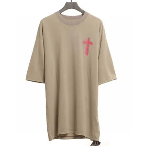 Chrome Hearts Fire Cross Tee クロムハーツ ファイアクロス Tシャツ ベージュ（Chrome Hearts 131）