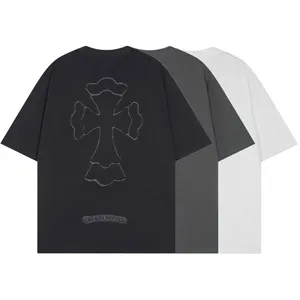 Chrome hearts Patch Cross Tee クロムハーツ パッチ クロス Tシャツ 3色（Chrome Hearts 124）