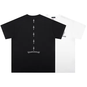 Chrome Hearts Horse Shoe Cross Tee クロムハーツ ホースシュー クロス Tシャツ ブラックとホワイト（Chrome Hearts 113）