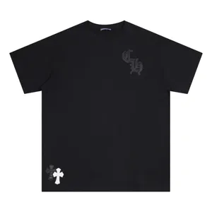Chrome Hearts Triple Cross Tee クロムハーツ トリプル クロス Tシャツ ブラック（Chrome Hearts 105）