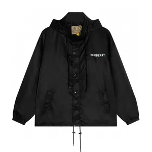 Burberry Black Zip Jacket Parker バーバリー ブラック ジップ ジャケット パーカー ブラック（Burberry 58）