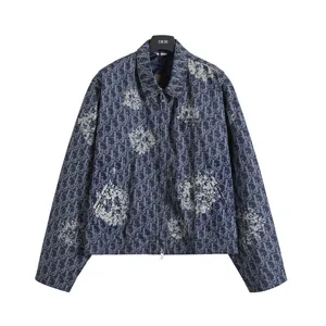 Dior x Denim Tears Zip-Up Jacket ディオール × デニム ティアーズ ジップアップ ジャケット ダークブルー（Dior 9）