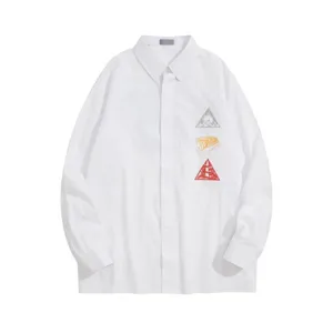 Dior Camiseta Comcoret Casual Longshirt ディオール コムコルテ カジュアル ロングシャツ ホワイト （Dior 30）