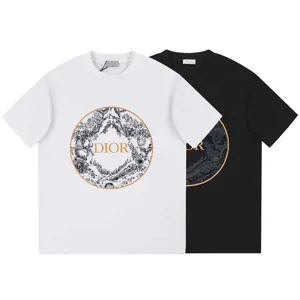 Dior Center Circle Design Tee ディオール センター サークル デザイン Tシャツ ブラックとホワイト（Dior 15）