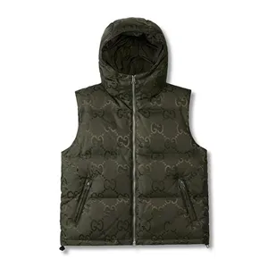 Gucci GG Down Vest Jacket グッチ GG ダウン ベスト ジャケット グリーン（Gucci 15）