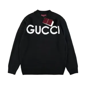 Gucci Intarsia Logo Knit グッチ インターシャ ロゴ ニット ブラック（Gucci 8）