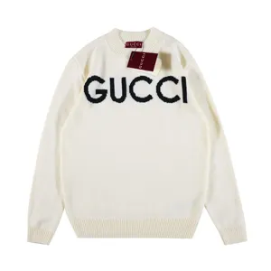 Gucci Intarsia Logo Knit グッチ インターシャ ロゴ ニット ホワイト（Gucci 7）
