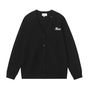 Gucci Embroidery Logo Cardigan グッチ エンブロイダリー ロゴ カーディガン ブラック（Gucci 2）
