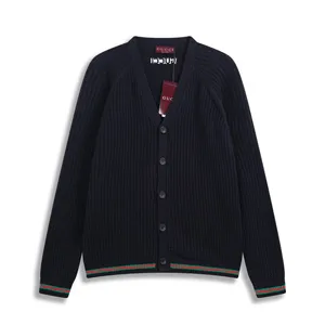 Gucci Sylvie Web Stripe Cardigan グッチ シルヴィ ウェブストライプ カーディガン ブラック（Gucci 5）