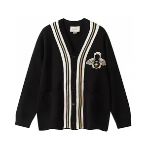 Gucci Bee Wool Cardigan グッチ ビー ウール カーディガン ブラック（Gucci 10）