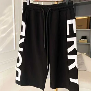 Burberry Side Logo Sweat Shorts Black/White バーバリー サイド ロゴ スウェット ハーフパンツ ブラック/ホワイト（Burberry 41）