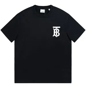 Burberry Monogram Motif Cotton Oversized Tee Black バーバリー モノグラム モチーフ オーバーサイズ Tシャツ ブラック（Burberry 96）