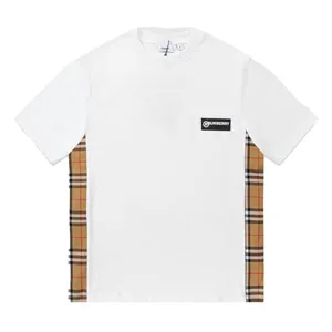 Burberry Side Check T-shirt バーバリー サイド チェック Tシャツ ホワイト（Burberry 86）