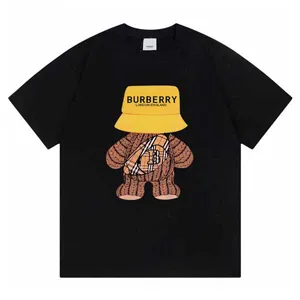 Burberry Hat Bear Tee バーバリー ハット ベア Tシャツ ブラックとホワイト（Burberry 47）