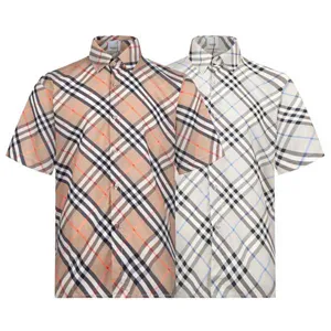 Burberry Color Check Shirt バーバリー カラー チェック シャツ ブラウンとホワイト（Burberry 30?）