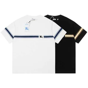 Burberry Chest Line Tee バーバリー チェスト ライン Tシャツ ブラックとホワイト（Burberry 29）