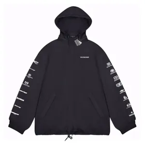 Balenciaga Arm Logo Zip-Up Jacket バレンシアガ アーム ロゴ ジップアップ ジャケット ブラック（Balenciaga 53）
