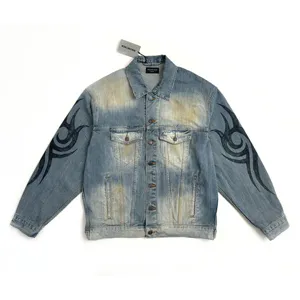 Baleenciaga Y2K Denim Jacket バレンシアガ Y2K デニムジャケット ブルー（Balenciaga 74）