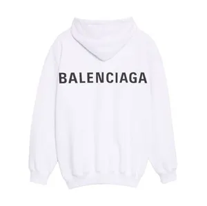 Balenciaga Logo Back Print Oversized Hoodie White バレンシアガ ロゴ バックプリント パーカー ホワイト（Balenciaga 205）