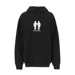 Balenciaga Gay Pride Hoodie バレンシアガ ゲイ プライド パーカー ブラック（Balenciaga 141）