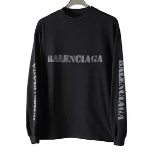 Balenciaga Blurred Logo L/S Tee バレンシアガ ブラーロゴ ロングスリーブ Tシャツ ロンT（Balenciaga 82）