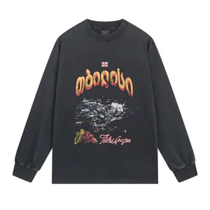 Balenciaga Tbilisi L/S Tee バレンシアガ トビリシ L/S Tシャツ ブラック（Balenciaga 46）
