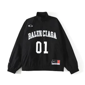 Balenciaga Basketball 01 Nylon Jacket バレンシアガ バスケットボール 01 ナイロン ジャケット ブラック（Balenciaga 27）