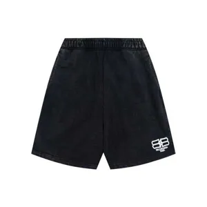 Balenciaga BB Logo Sweat Shorts バレンシアガ BB ロゴ スウェット ショーツ ブラック（Balenciaga 105）