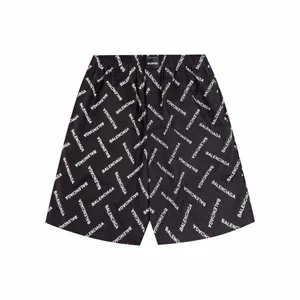 Balenciaga Logo Print Shorts バレンシアガ ロゴ プリント ショーツ ブラック（Balenciaga 101）