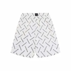 Balenciaga Logo Print Shorts バレンシアガ ロゴ プリント ショーツ ホワイト（Balenciaga 103）