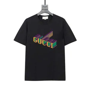 Gucci 3D Gucci Print Logo Tee グッチ 3D グッチ プリント ロゴ Tシャツ ブラック（Gucci 84）