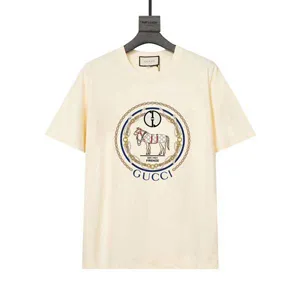 Gucci Horse Print Logo Tee グッチ ホース プリント ロゴ Tシャツ アイボリー（Gucci 75）